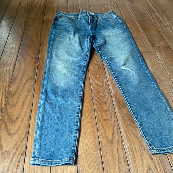 J. Crew Denim NWOT 10" High-Rise Toothpick Corn Field Wash Jeans #AO423 Size 29 - Picture 2 of 10